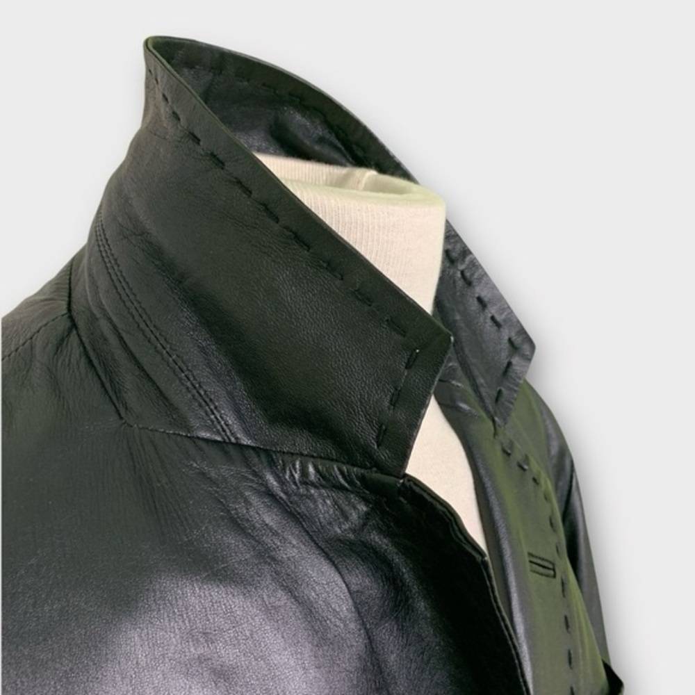 Emporio Armani Leather Jacket - Picture 6 of 11